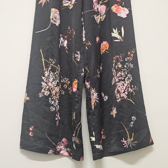 VICTORIA SECRET FLORAL WIDE LEG PANTS WOMEN'S SIZE XS - Picture 7 of 10